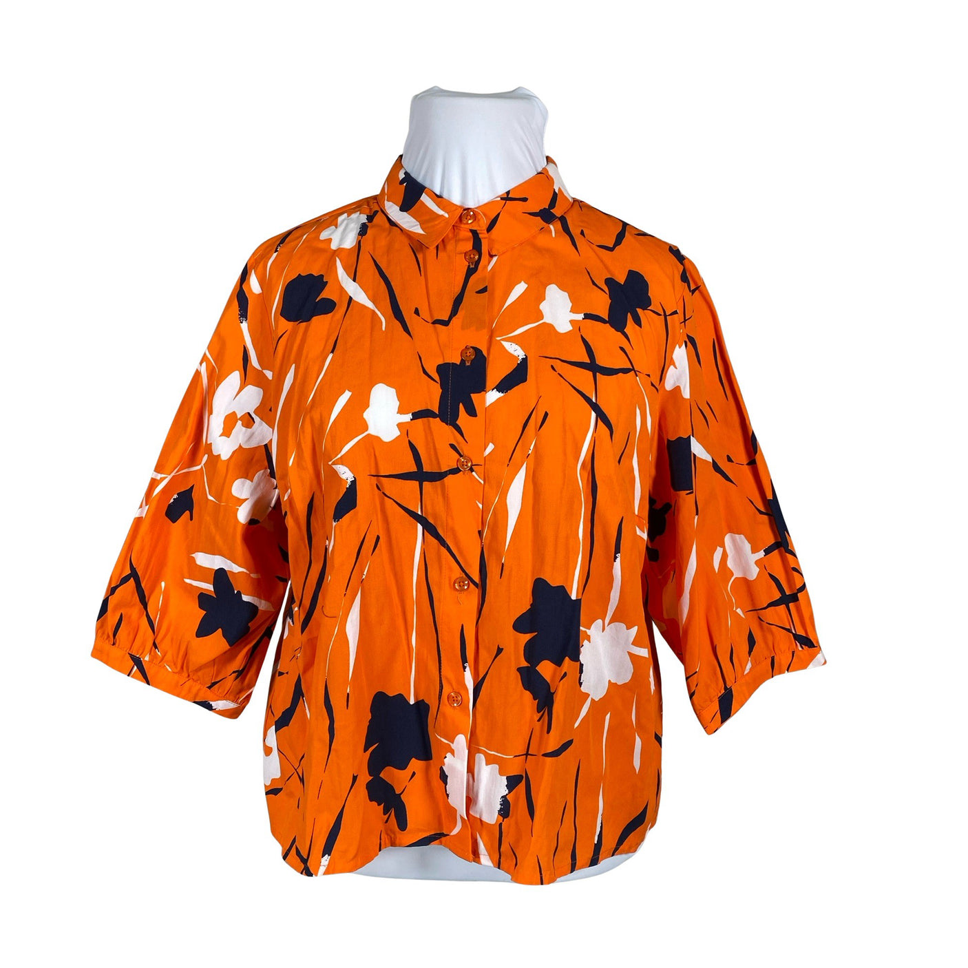 Unisex Nanso - Blouse, size 46 - Orange (1)