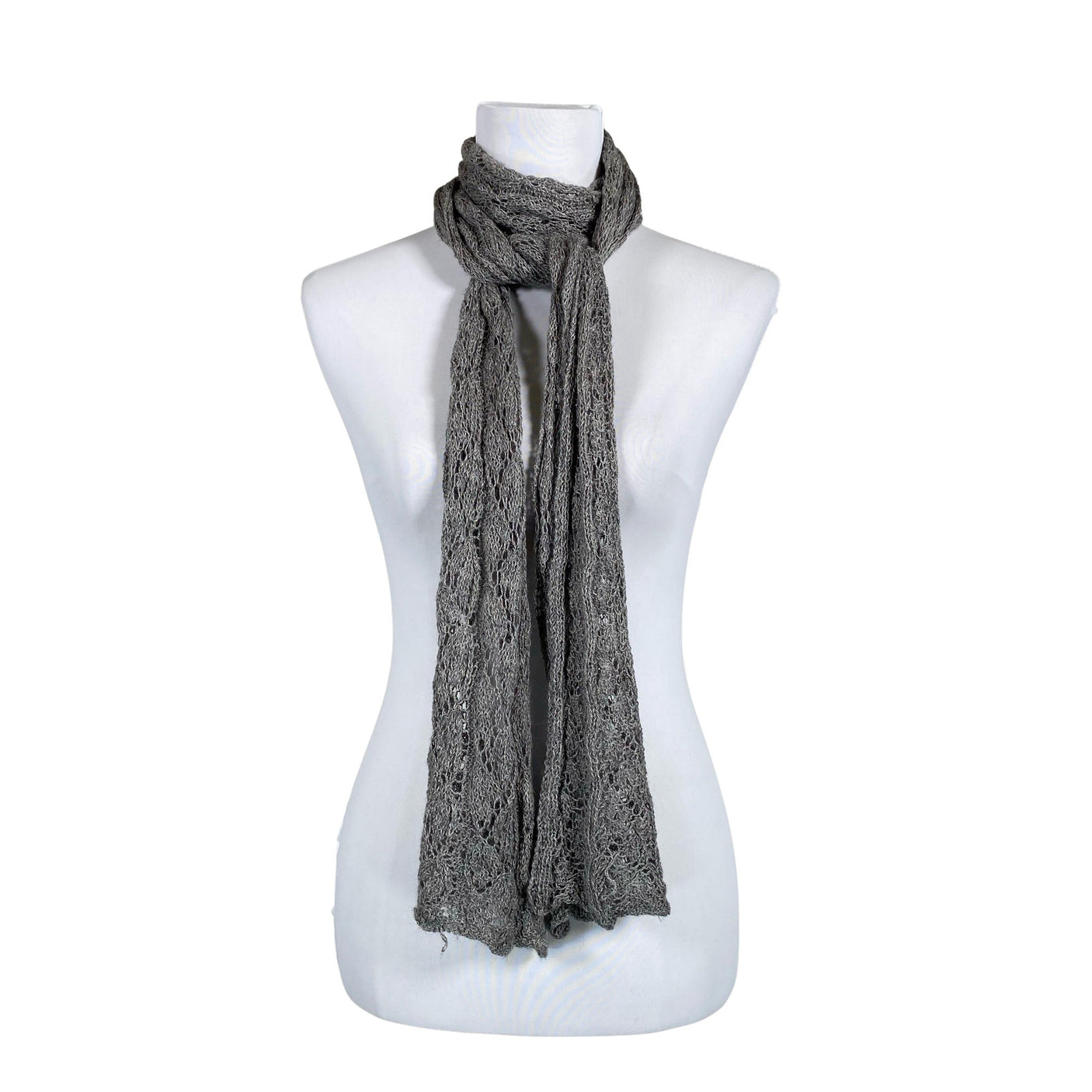 Unisex Handmade - Scarf, size Maxi - Gray (1)