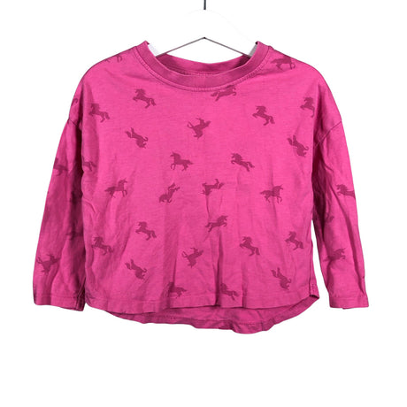 Unisex Next - Tricot shirt, size 98 - 104 - Pink ()