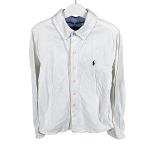 Unisex Polo Ralph Lauren - Polo shirt, size 122 - 128 - White (1)