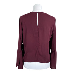 Unisex Your Face - Blouse, size 36 - Wine red (2)