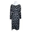 Unisex Alina Piu - Schiffon dress, size 40 - Black ()