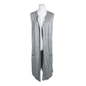 Unisex Repeat - Knit vest, size 40 - Gray (1)
