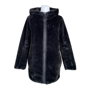 Unisex Esprit - Faux fur coat, size 36 - Black (1)
