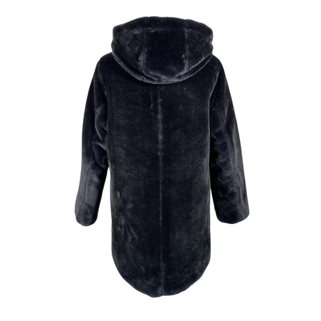 Unisex Esprit - Faux fur coat, size 36 - Black (2)