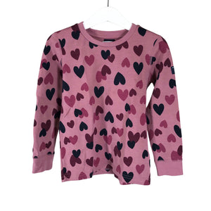 Unisex Polarn O. Pyret - Tricot shirt, size 104 - 110 - Light pink (1)