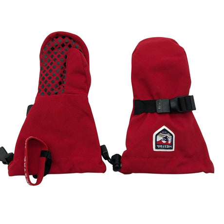 Unisex Hestra - Winter gloves, size 4 - 5 vuotta - Red ()