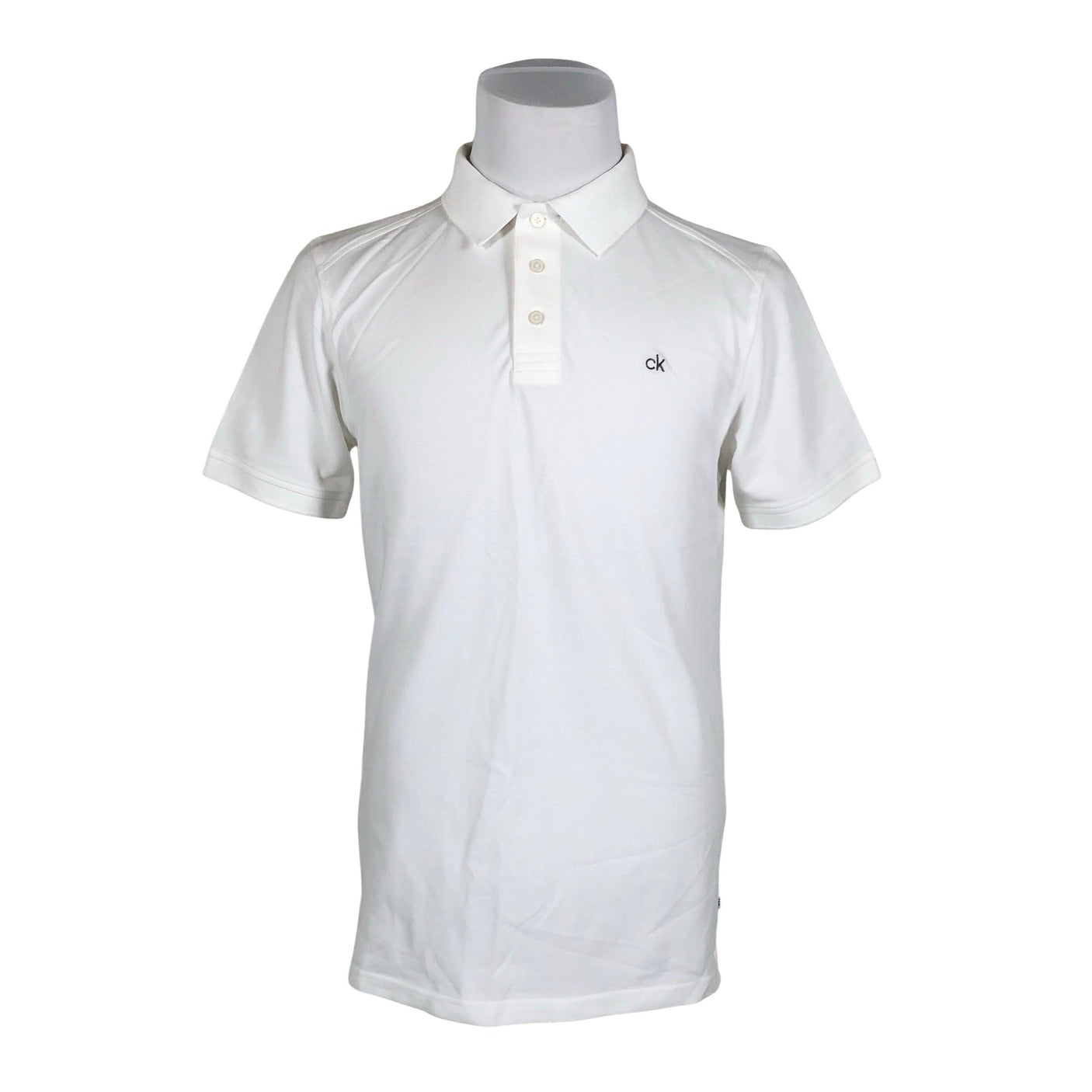 Unisex Calvin Klein - Polo shirt, size M - White (1)
