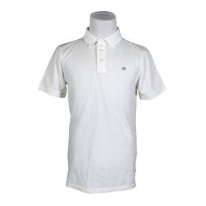 Unisex Calvin Klein - Polo shirt, size M - White (1)