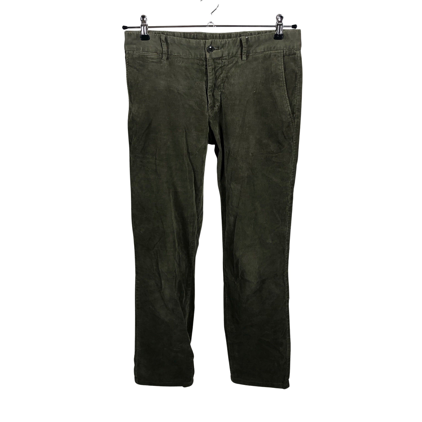 Unisex Tiger of Sweden - Velvet pants, size W29 - Green (1)