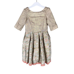 Unisex Handmade - Dress, size 104 - 110 - Beige (1)