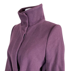 Unisex Filippa K. - Wool coat, size 36 - Violet (3)