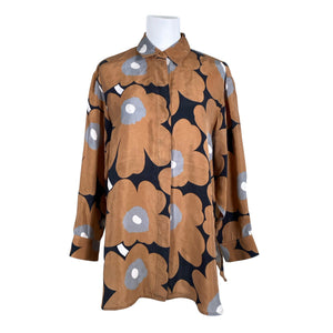 Unisex Marimekko - Blouse, size 36 - Brown (1)