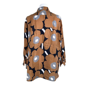 Unisex Marimekko - Blouse, size 36 - Brown (2)