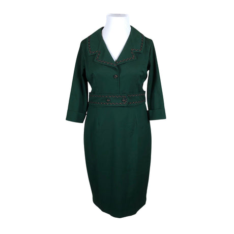 Unisex Daisy Dapper - Dress, size 44 - Green ()