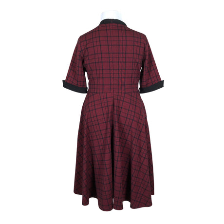 Unisex Daisy Dapper - Dress, size 44 - Wine red (2)