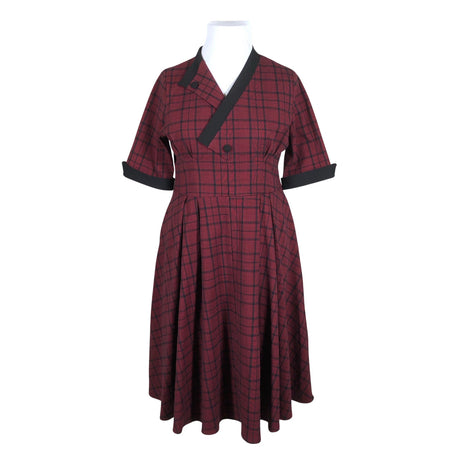 Unisex Daisy Dapper - Dress, size 44 - Wine red ()