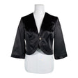 Unisex La Femme - Evening bolero jacket, size 40 - Black ()
