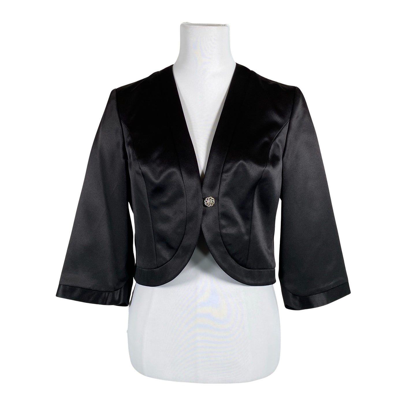 Unisex La Femme - Evening bolero jacket, size 40 - Black (1)