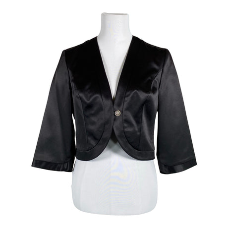 Unisex La Femme - Evening bolero jacket, size 40 - Black ()