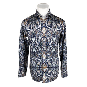 Unisex Eton - Collared shirt, size S - Blue (1)