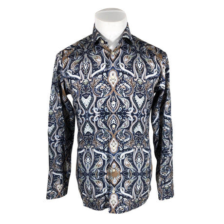 Unisex Eton - Collared shirt, size S - Blue ()
