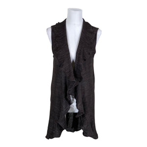 Unisex Mari Mirt - Knit vest, size 40 - Brown (1)