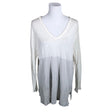 Unisex no man's land - Knit tunic, size 40 - White ()