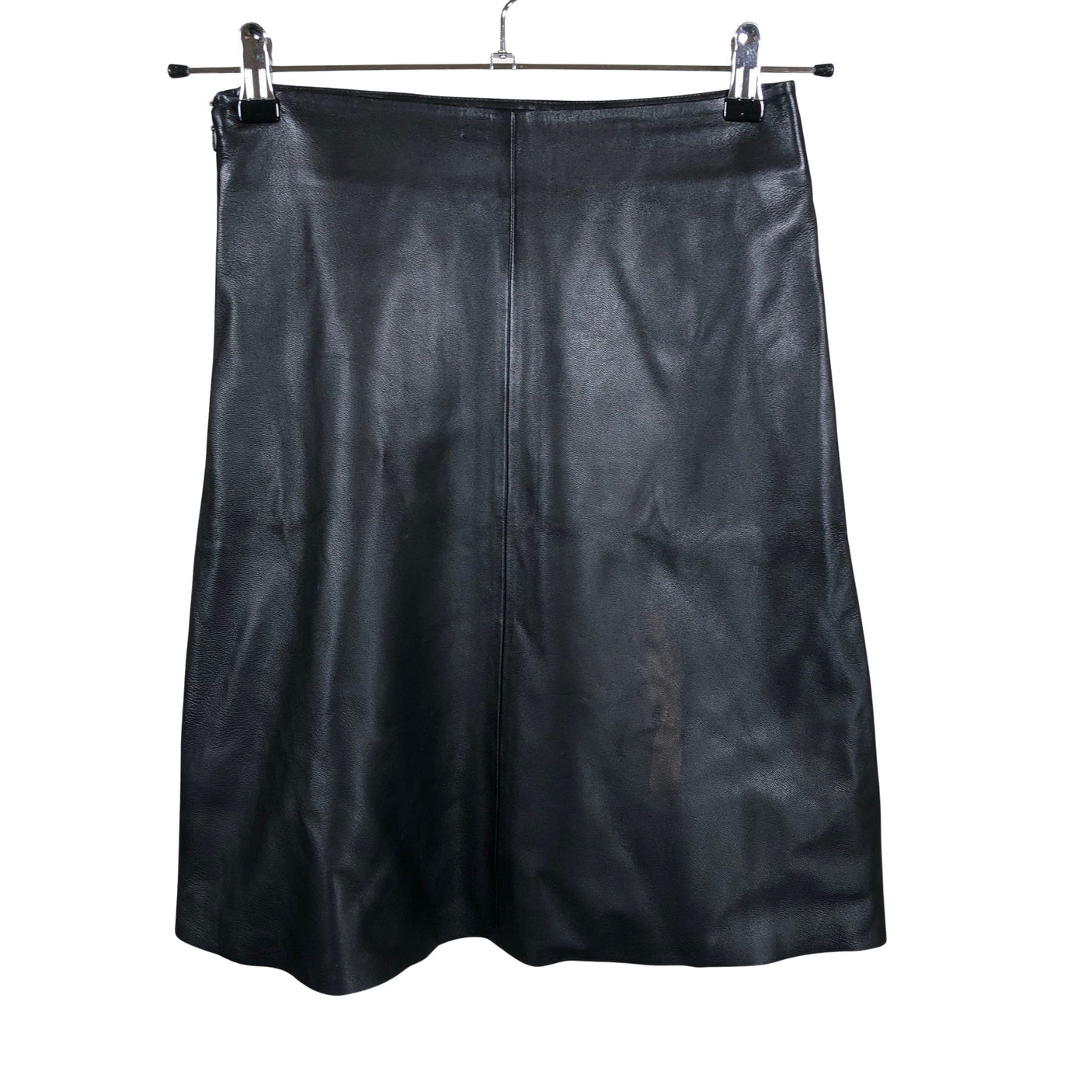 Unisex Iris & Ink - Leather skirt, size 34 - Black (1)