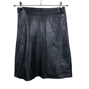 Unisex Iris & Ink - Leather skirt, size 34 - Black (1)