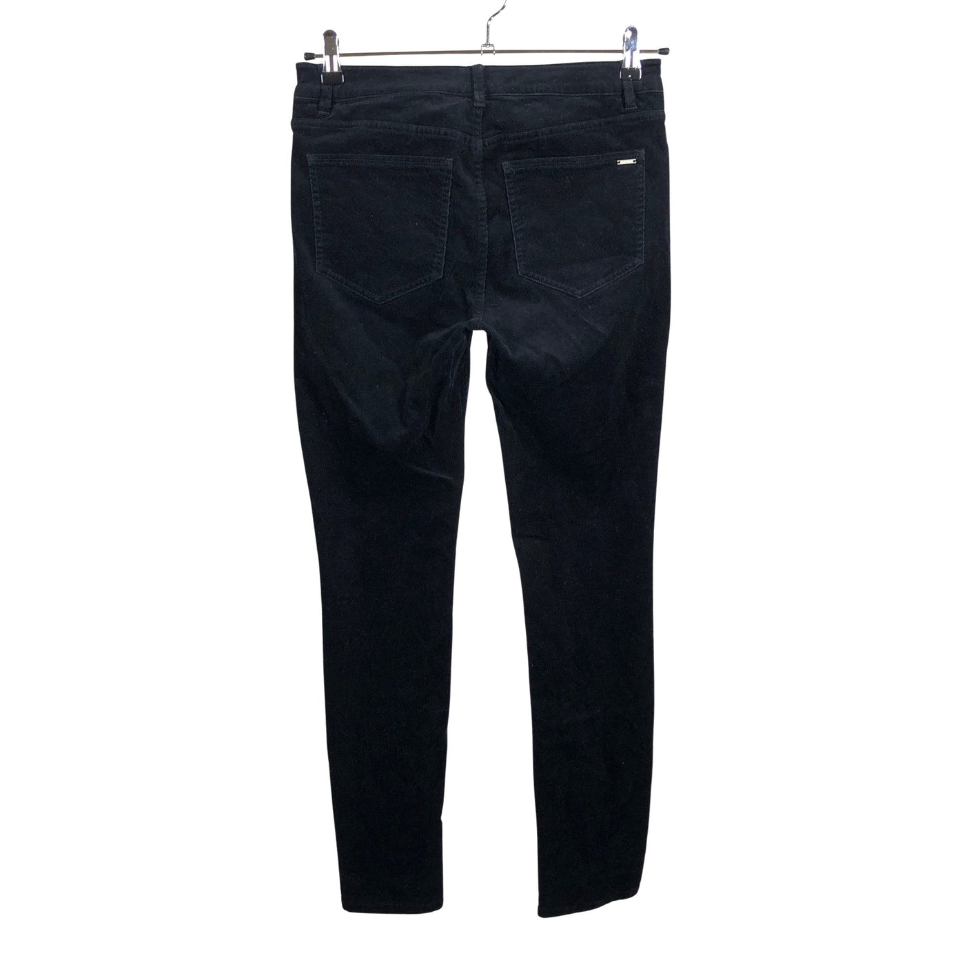 Unisex Massimo Dutti - Velvet pants, size 38 - Black (2)