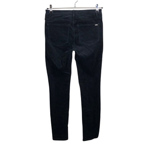 Unisex Massimo Dutti - Velvet pants, size 38 - Black (2)
