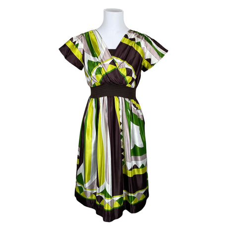Unisex Ships - Schiffon dress, size 36 - Green ()