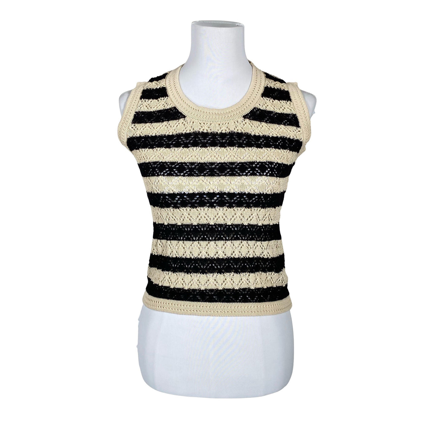 Unisex See U Soon - Knit vest, size 38 - Black (1)