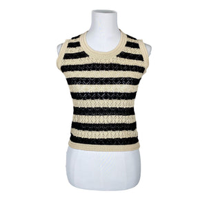 Unisex See U Soon - Knit vest, size 38 - Black (1)