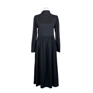 Unisex Selected - Schiffon dress, size 40 - Black (1)