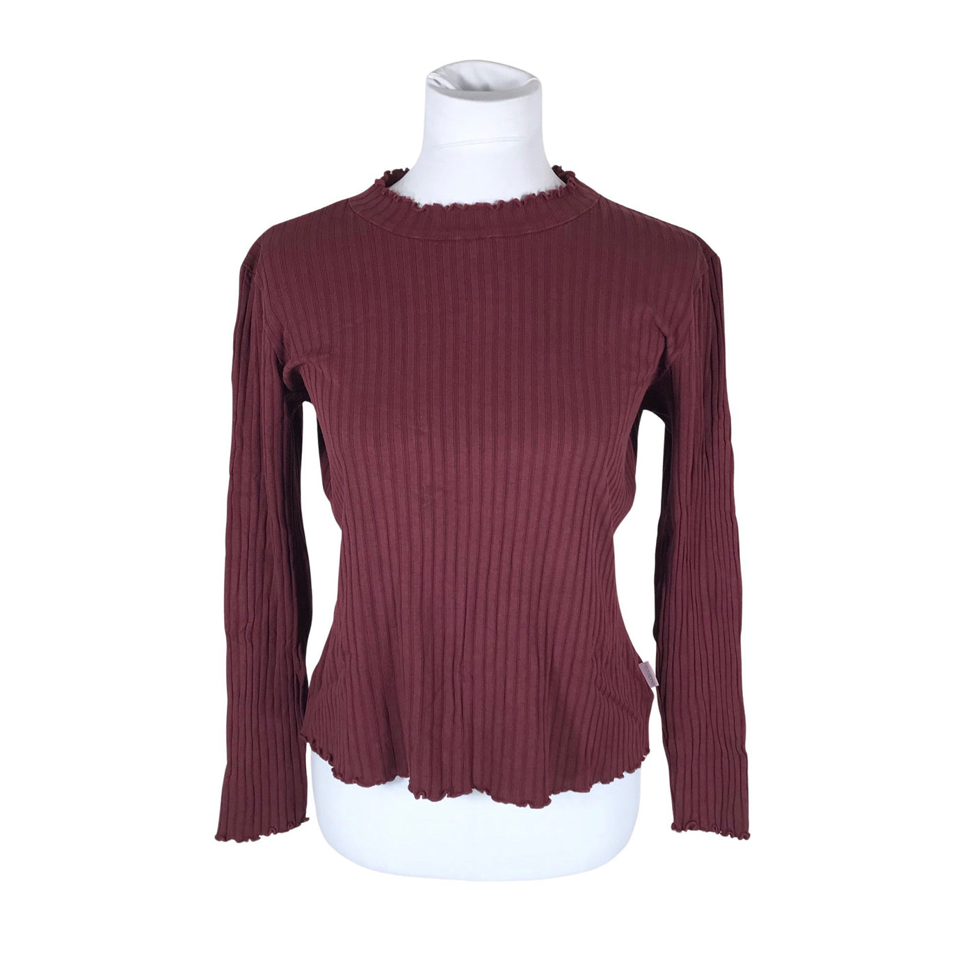 Unisex Aarrelabel - Tricot shirt, size 38 - Wine red (1)