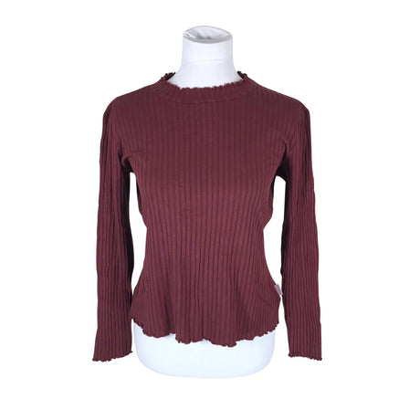 Unisex Aarrelabel - Tricot shirt, size 38 - Wine red ()