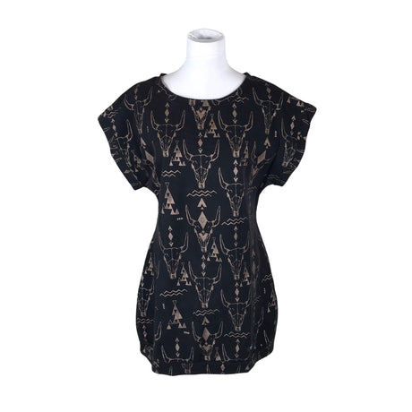 Unisex Pietamo - Sweatshirt tunic, size 40 - Black ()