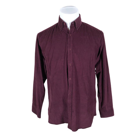 Unisex Create - Collared shirt, size L - Wine red ()