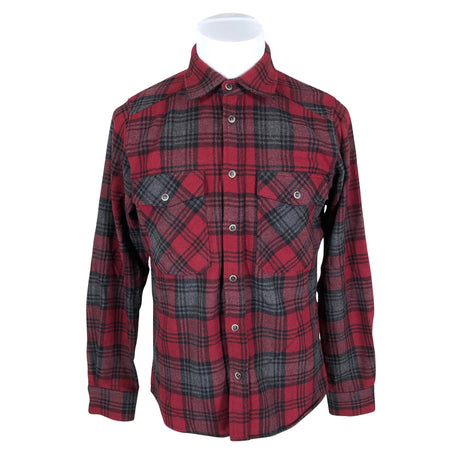 Unisex Särmä - Flannel shirt, size M - Red ()