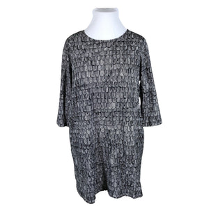 Unisex Marimekko - Tricot tunic, size 46 - Black (1)