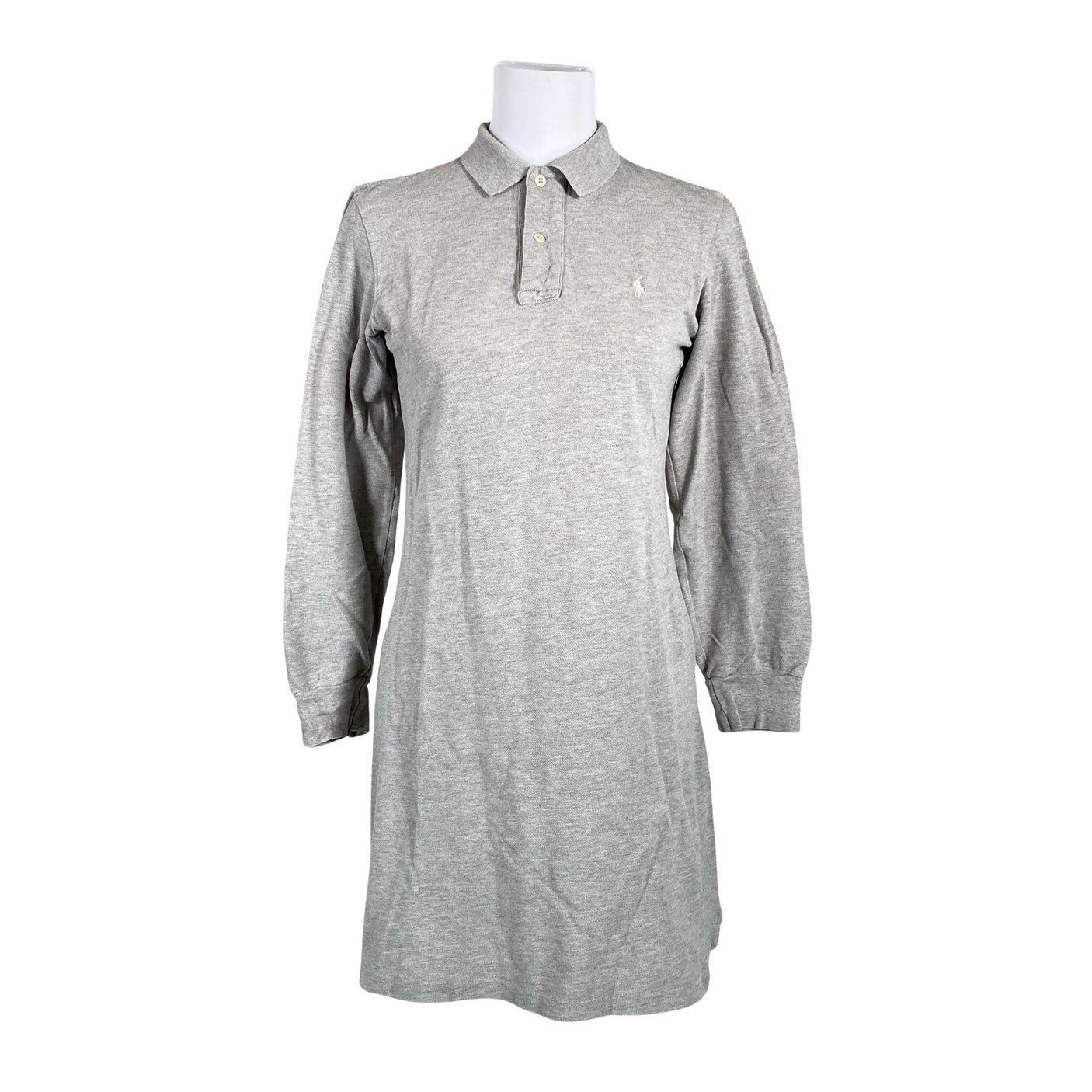 Unisex Polo Ralph Lauren - Pique dress, size 38 - Gray (1)
