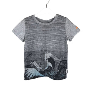 Unisex Martinex - T-shirt, size 116 - 122 - Gray (1)