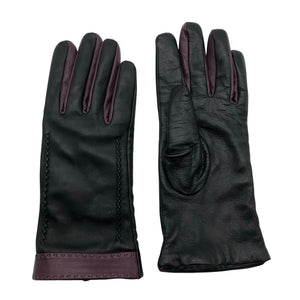 Unisex Marja Kurki - Leather gloves, size No size - Black (1)