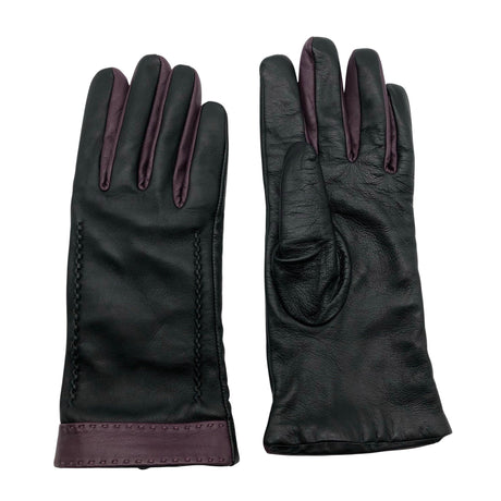 Unisex Marja Kurki - Leather gloves, size No size - Black ()