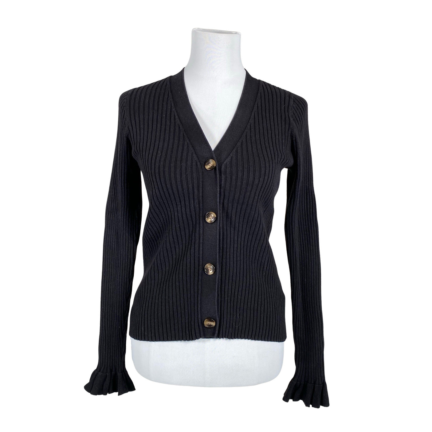 Unisex &Other Stories - Cardigan, size 36 - Black (1)