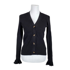 Unisex &Other Stories - Cardigan, size 36 - Black (1)