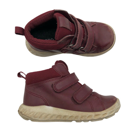 Unisex Ecco - Spring/Fall shoes, size 26 - Wine red ()