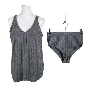 Unisex COS - Top, size 40 - Gray (1)